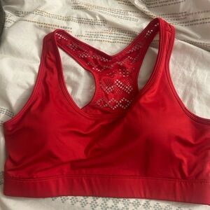 ZYIA Red Racerback Sports Bra